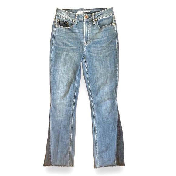 American Rag Cie Cropped Flare Jeans Sz 5 - Picture 1 of 10